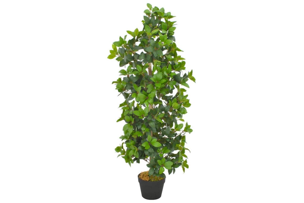 Artificial Plant Laurel Tree With Pot Green 120 Cm