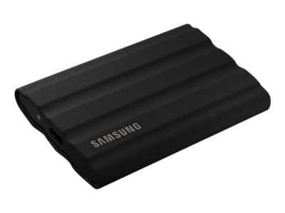 SAMSUNG - T7 Shield MU-PE2T0S - SSD - encrypted - 2 TB - external (portable) - USB 3.2 Gen 2 (USB-C connector) - 256-bit AES - black