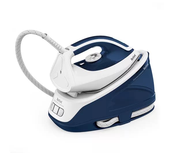 TEFAL Express Essential SV6116 Steam Generator Iron - White & Blue