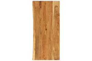 vidaXL 286326 Bathroom Vanity Top Solid Acacia Wood 140x52x3.8cm