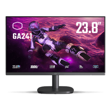 Cooler Master GA241 23.8" VA Full HD 100Hz 1ms Gaming Monitor