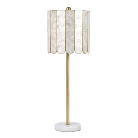 Mother of Pearl Style Buffet Table Lamp