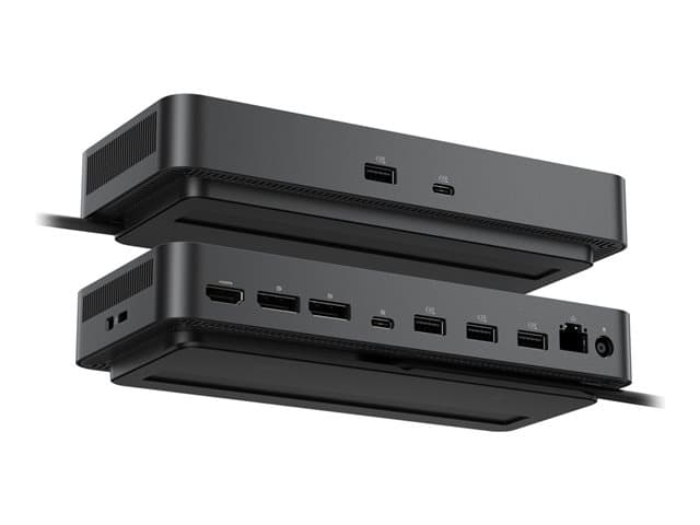 DELL - Pro Smart Dock SD25 - Docking station - USB-C - HDMI, 2 x DP, USB-C - 1GbE, 2.5GbE - 180 watt - BTO - with 3 years Basic Hardware Service with Advanced Exchange after remote diagnosis