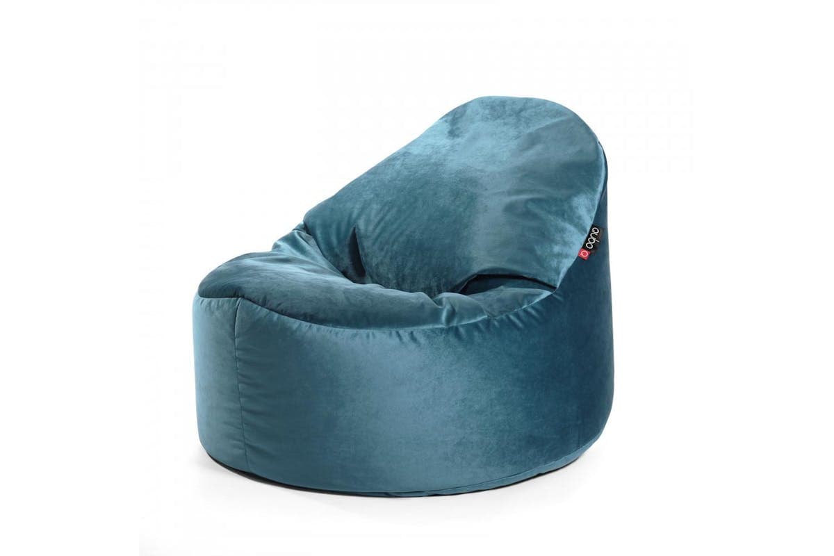 Qubo | Cuddly 80 | Fresh Fit Bean Bag | Indigo
