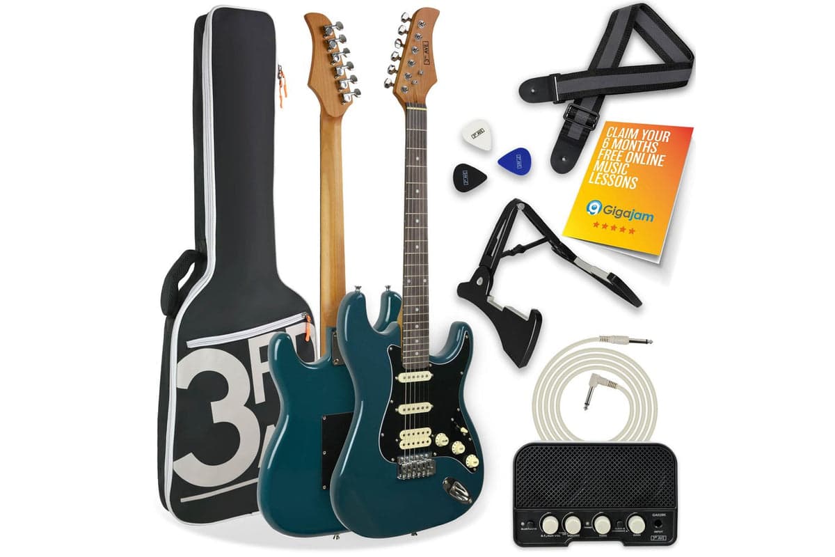 3rd Avenue Stateside Series Electric Guitar Pack - Delt
