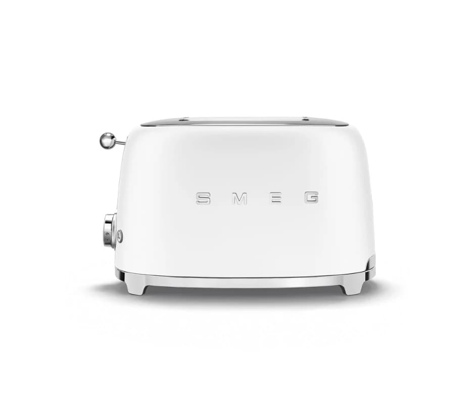 Smeg TSF01WHMUK Matte 2 Slice Toaster – White