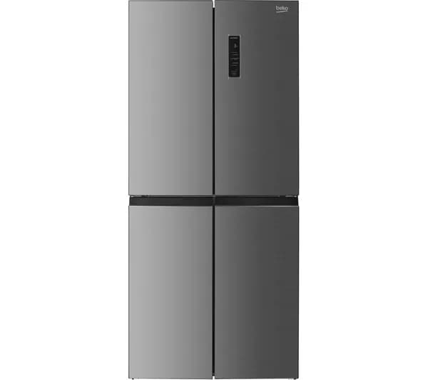 BEKO HarvestFresh GN15880VPX Fridge Freezer - Brushed Steel