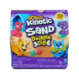 Kinetic Sand Doggie Dig with Surprise Multi-Purpose Dog Tool