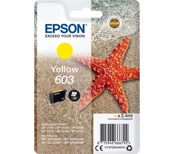 EPSON 603 Starfish ink
