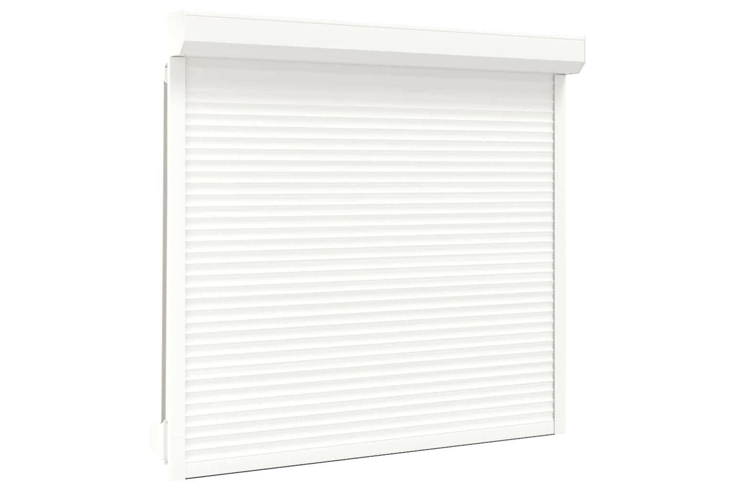 Vidaxl Roller Shutter Aluminium 160x150 Cm White