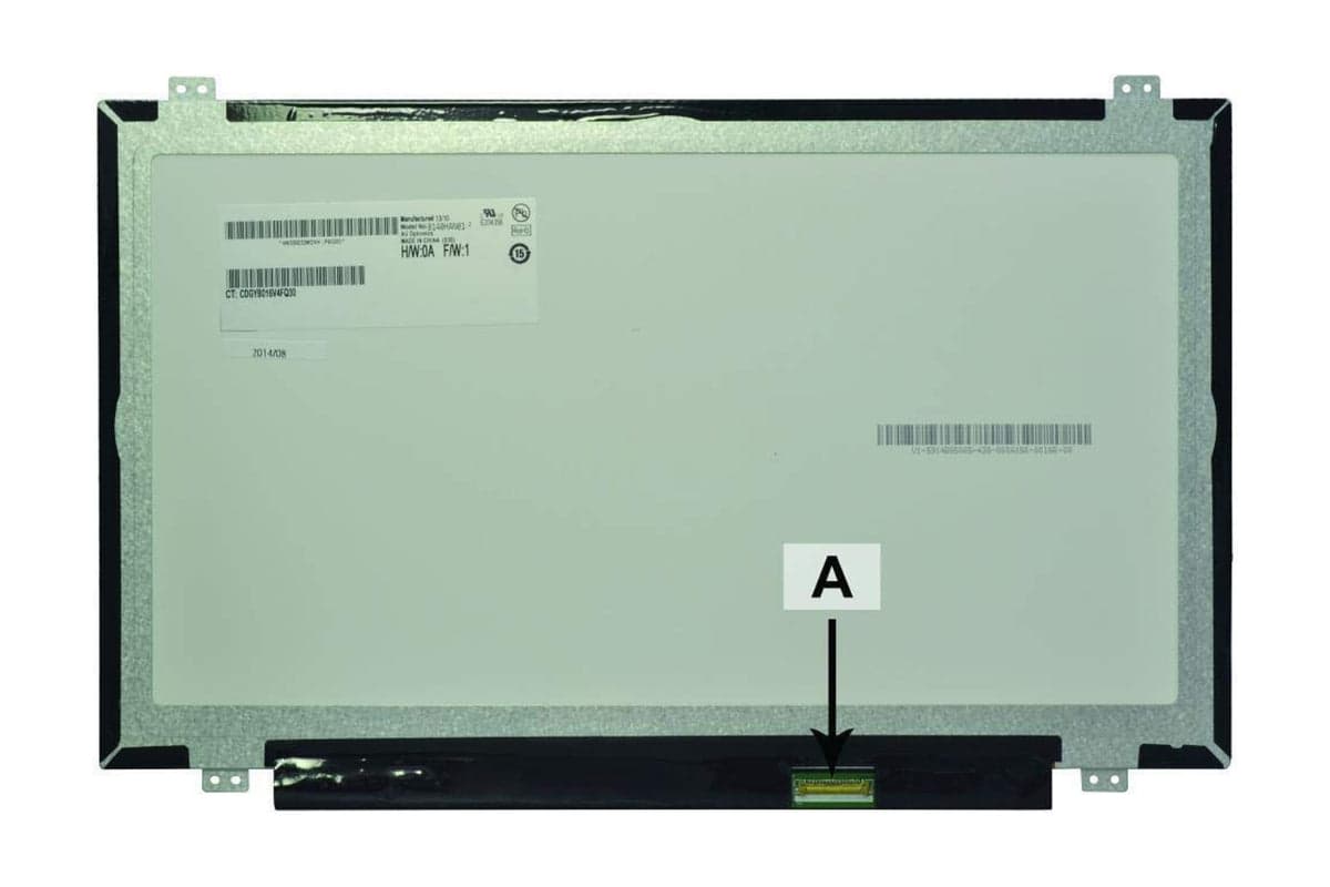 2-Power 14" WUXGA 1920X1080 LED Matte w/IPS