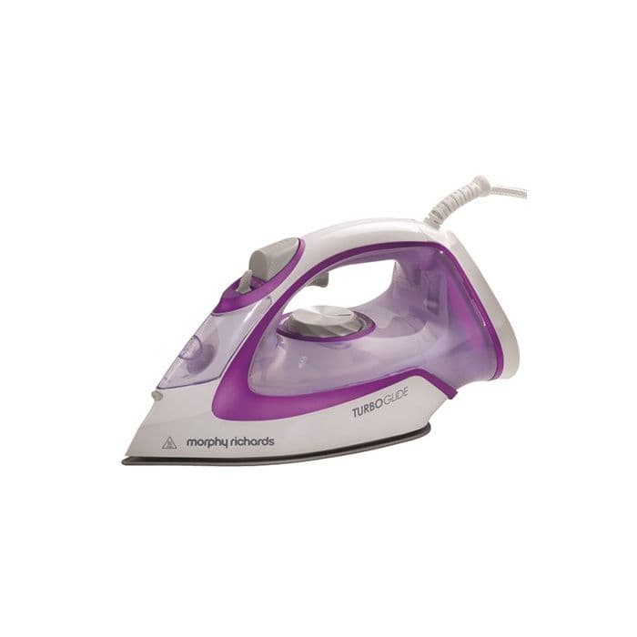 Morphy Richards 302000, 2400W, 40G Steam Output, Steam Iron, Purple/White