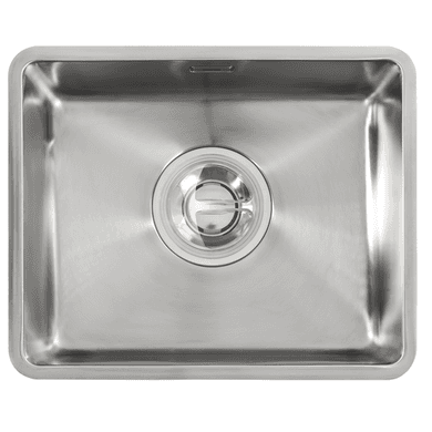 Franke Maris Quiet 110-50 Single Bowl Silent Undermount Stainless Steel Kitchen Sink