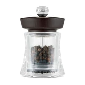Holborn Acrylic Black Wood Pepper Mill