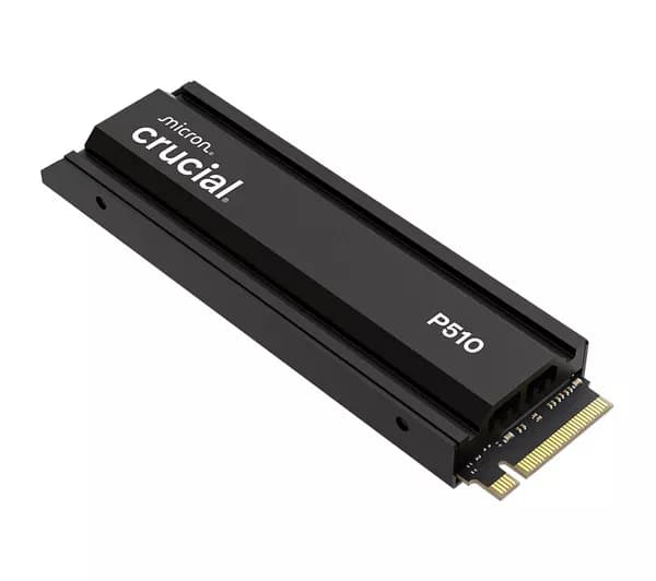 CRUCIAL P510 M.2 Internal SSD with Heatsink - 2 TB