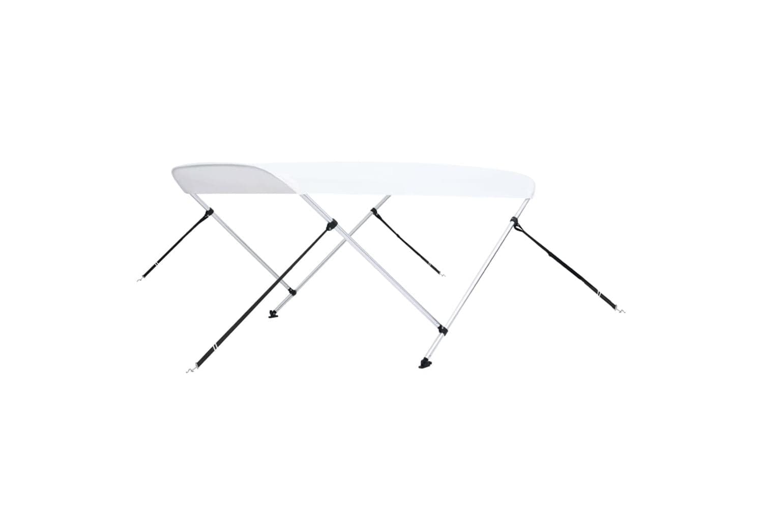 vidaXL 2 Bow Bimini Top