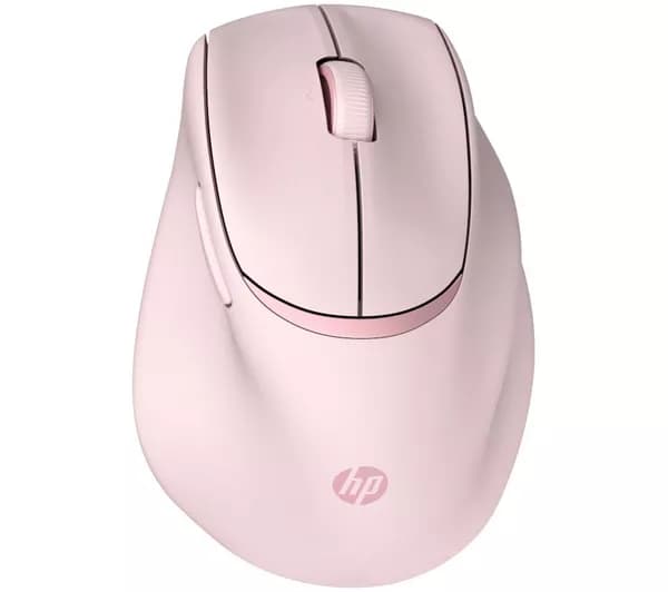 HP 720 Tilt Ergonomic Optical Mouse - Pink