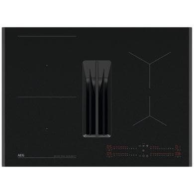 Refurbished AEG 6000 Series 70cm 4 Zone Venting Induction ExtractorHob