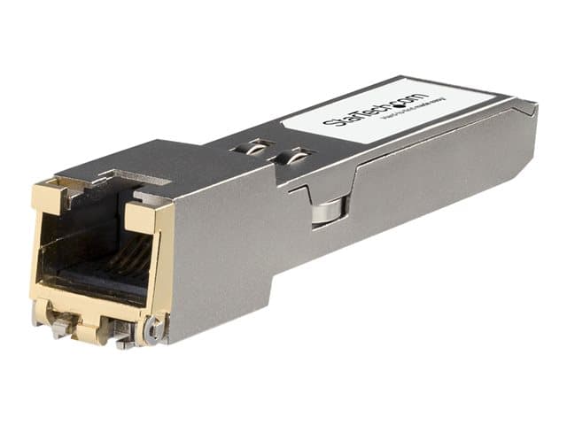 STARTECH.COM - Startech HPE JL563A Compatible SFP+ Module, 10GBASE-T, SFP to RJ45 Cat6/Cat5e, 10GE Gigabit Ethernet SFP+, RJ-45 (Copper) 30m, HPE 8320, 8325-48Y8, 10Gbps SFP+ Module Transceiver - Lifetime Warranty (JL563A-ST) - SFP+ transceiver module - 10GbE