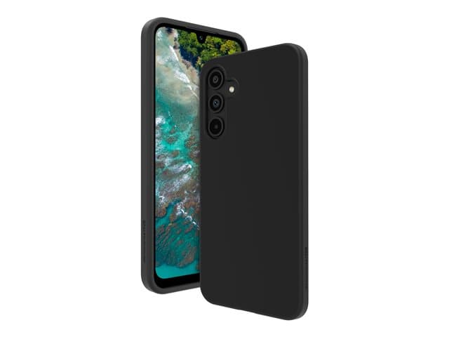 dbramante1928 - Costa Rica - Back cover for mobile phone - plastic, silicone, recyclable plastic - night black - for Samsung Galaxy A16, A16 5G