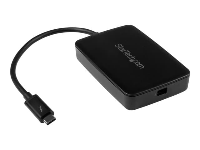 STARTECH.COM - StarTech Thunderbolt 3 to Thunderbolt 2 Adapter, TB3 Laptop to TB2 Displays & Devices, Thunderbolt 2 20Gbps or Thunderbolt 1 10Gbps, TB3 to TB2 Converter, TB3 Certified, Windows & Mac - 8in Attached Cable (TBT3TBTADAP) -