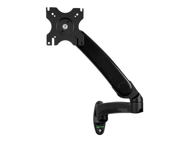 STARTECH.COM - Startech Wall Mount Monitor Arm - Full Motion Articulating - Adjustable - Supports Monitors 12” to 34” - VESA Monitor Wall Mount - Black (ARMPIVWALL) mounting kit - adjustable arm - for flat panel - black
