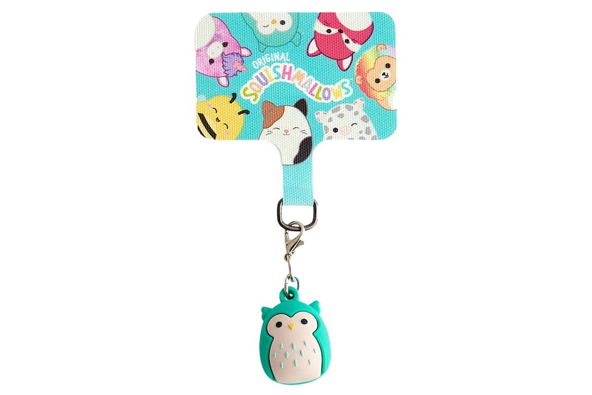 Squishmallows Phone Charm Winston | Cyan
