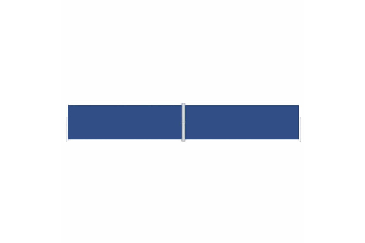 vidaXL 318082 Retractable Side Awning Blue 200x1200cm