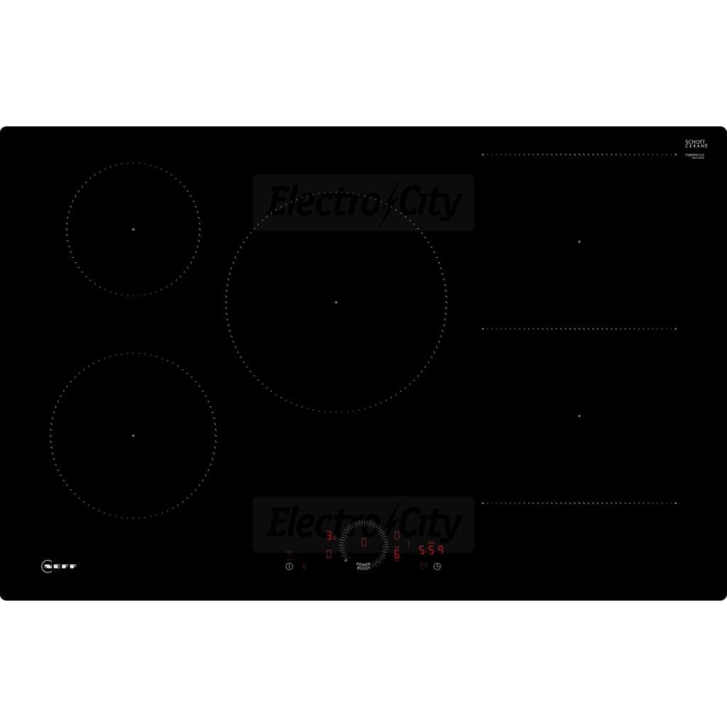 Neff N 70 5 Zone 80cm Induction Hob | Black
