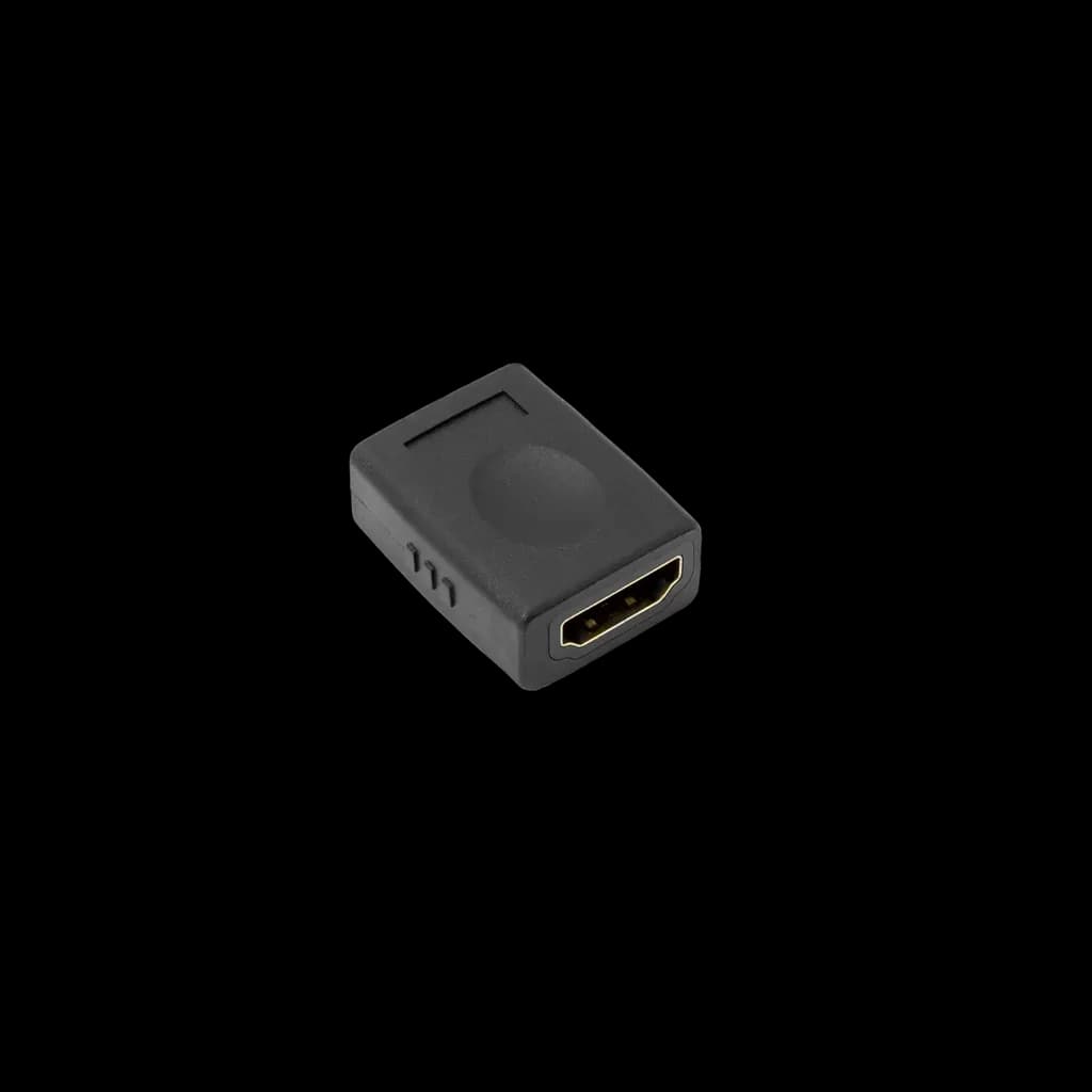 Sbox HDMI F to HDMI F Adapter - Black | AD.HDMI-F/F/R