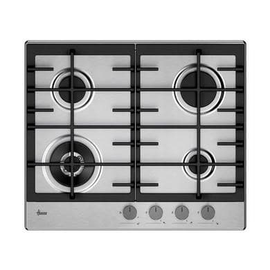 Hoover 60cm 4 Burner Gas Hob - Stainless Steel