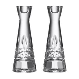 Lismore Round Candlestick 20cm 8in Set of 2