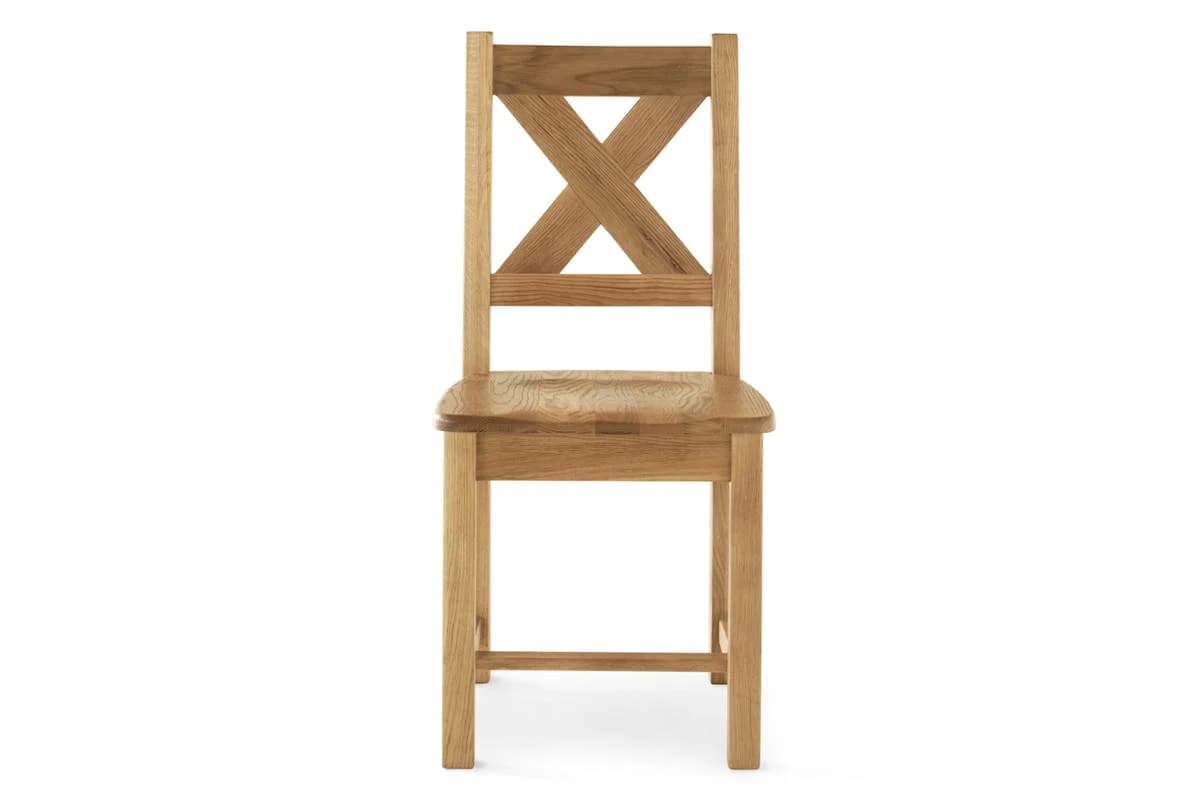 Hamilton Dining Chair | Cross Back | Natural