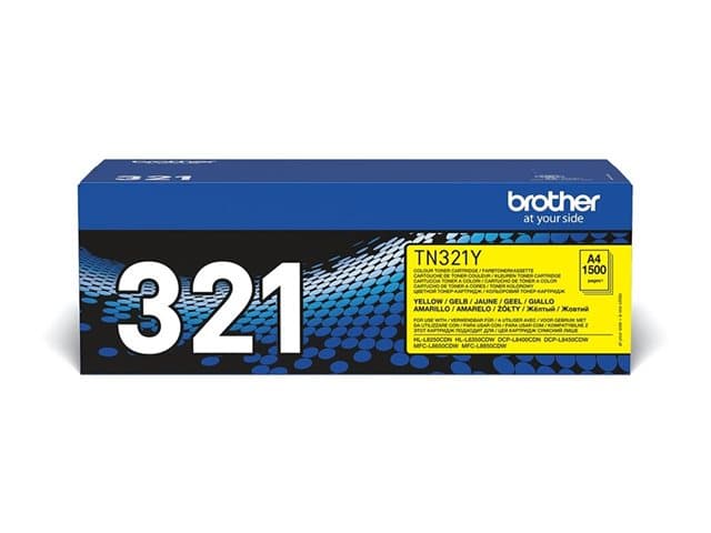 BROTHER - TN321Y - yellow - original - toner cartridge