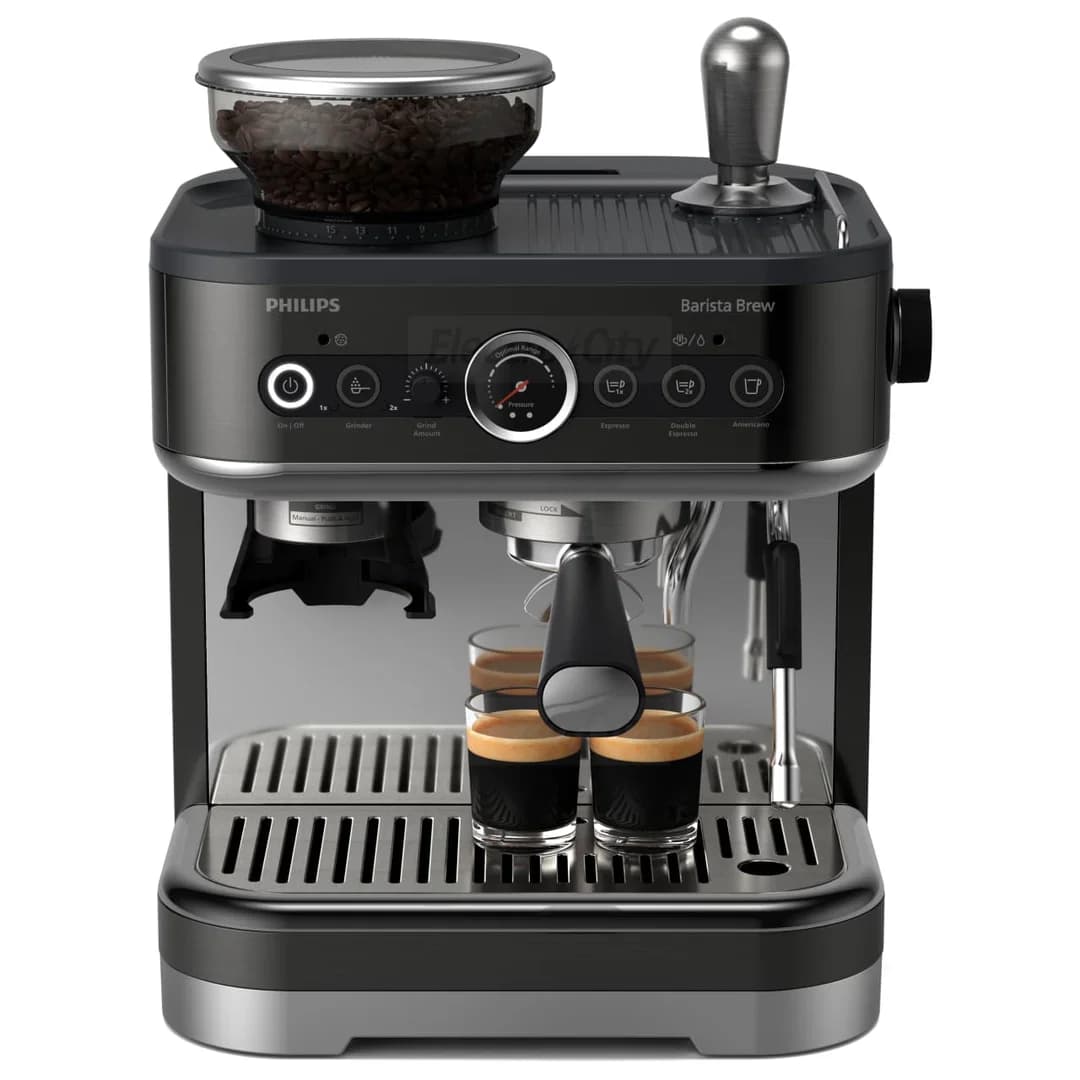 Philips Barista Brew Automatic Coffee Machine with Built-in Grinder | Black