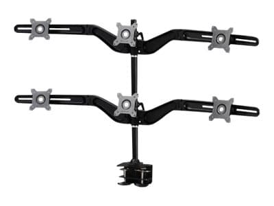 Amer Mounts - Amer AMR6C stand - Tilt & Swivel - for 6 LCD displays