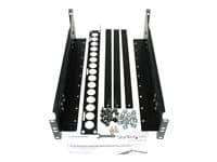 STARTECH.COM - Startech 3U Universal Server Rack Rails - TAA Compliant Fixed Mounting Rails - 19" Adjustable Depth Rack Mount Rails (UNIRAILS3U) - Rack rail - black - 3U - 19" - for P/N: RK1233BKM, RK2433BKM, RK2537BKM, RK3236BKF, RK4236BKB, RK4242BK24, RK4242BK30