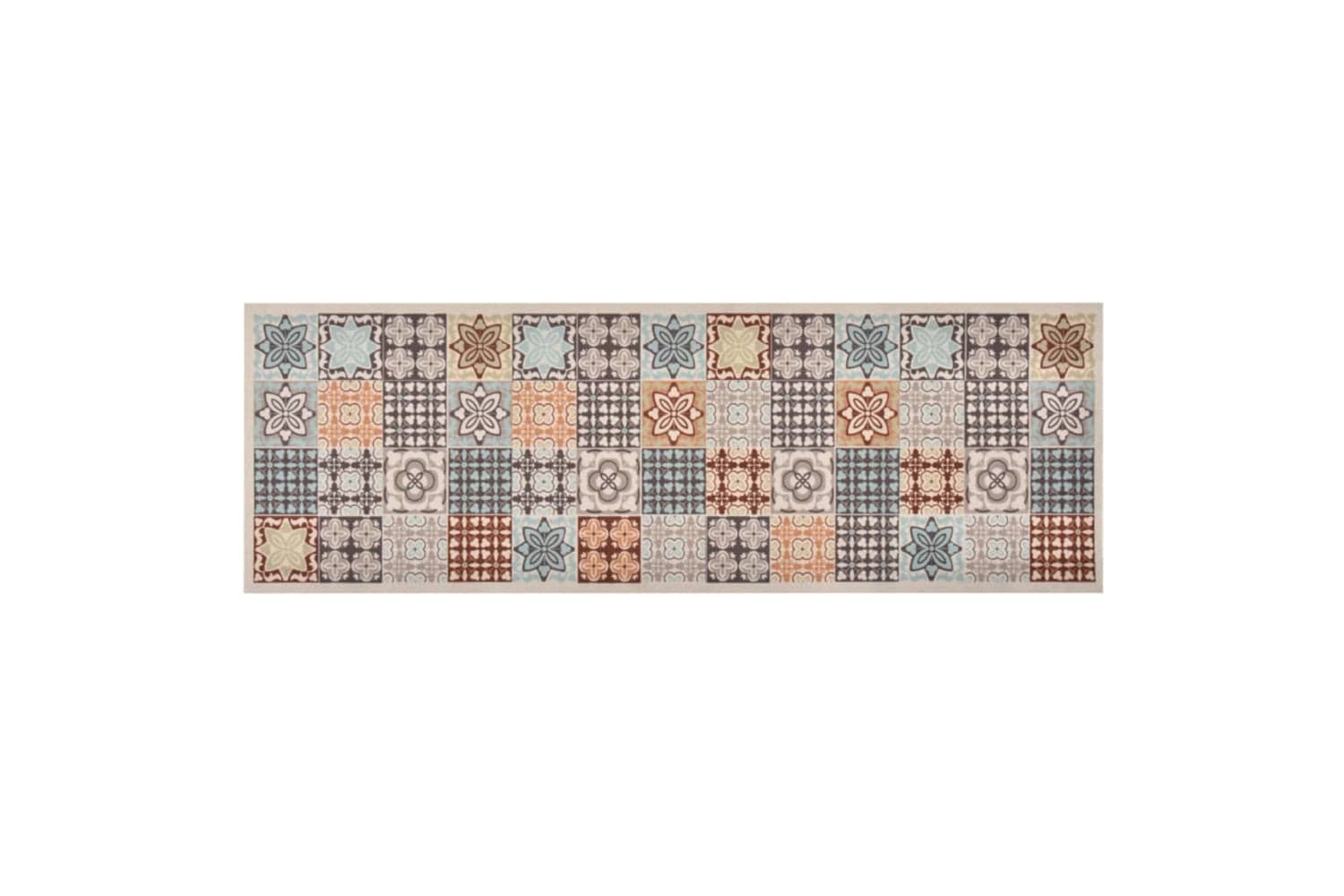 vidaXL 315984 Kitchen Carpet Washable Mosaic Colour 60x300cm