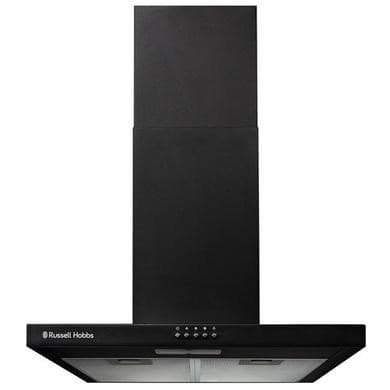 GRADE A1 - Russell Hobbs 60cm Chimney Cooker Hood - Black