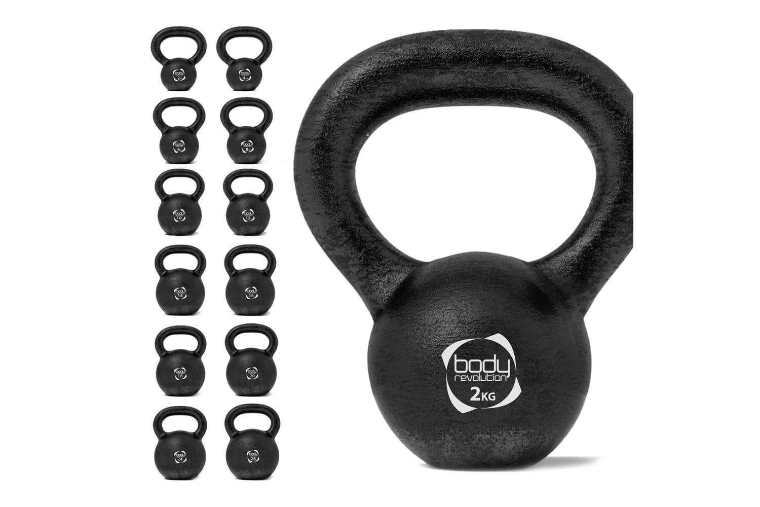 Monstershop 2 kg Body Revolution Cast Iron Kettlebell