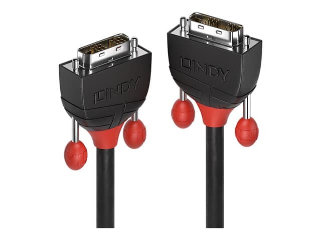 Lindy - Black Line - DVI cable - DVI-D to DVI-D - 3 m