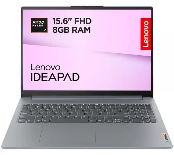 LENOVO IdeaPad Slim 3 15.6" Laptop - AMD Ryzen 5, 512 GB SSD, Arctic Grey