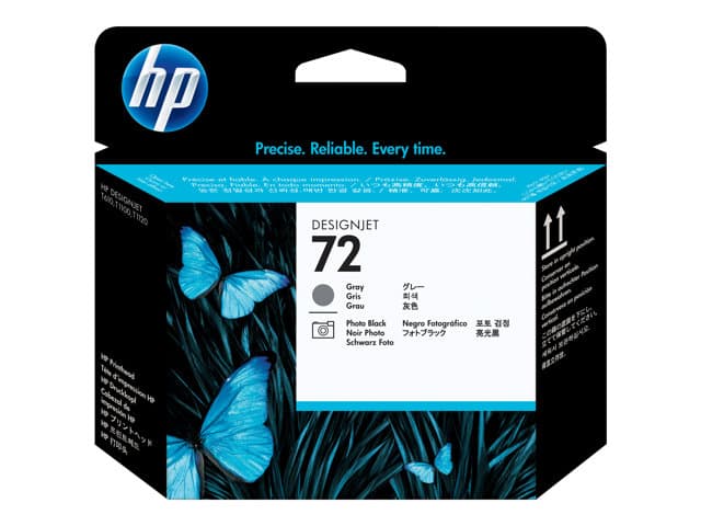 HP - 72 - grey, photo black - printhead