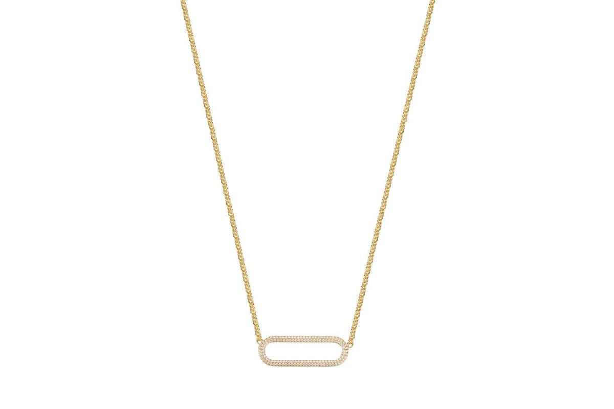 Rosato Rzbi62 - Classic Bianca Yellow Gold Necklace By Rosato