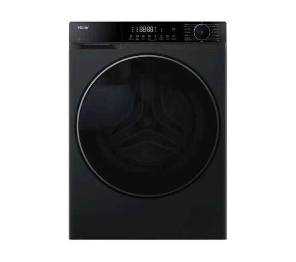 HAIER HAIER X5 Plus HW100-B14357BUUK WiFi-enabled 10 kg 1400 Spin Washing Machine - Black Steel
