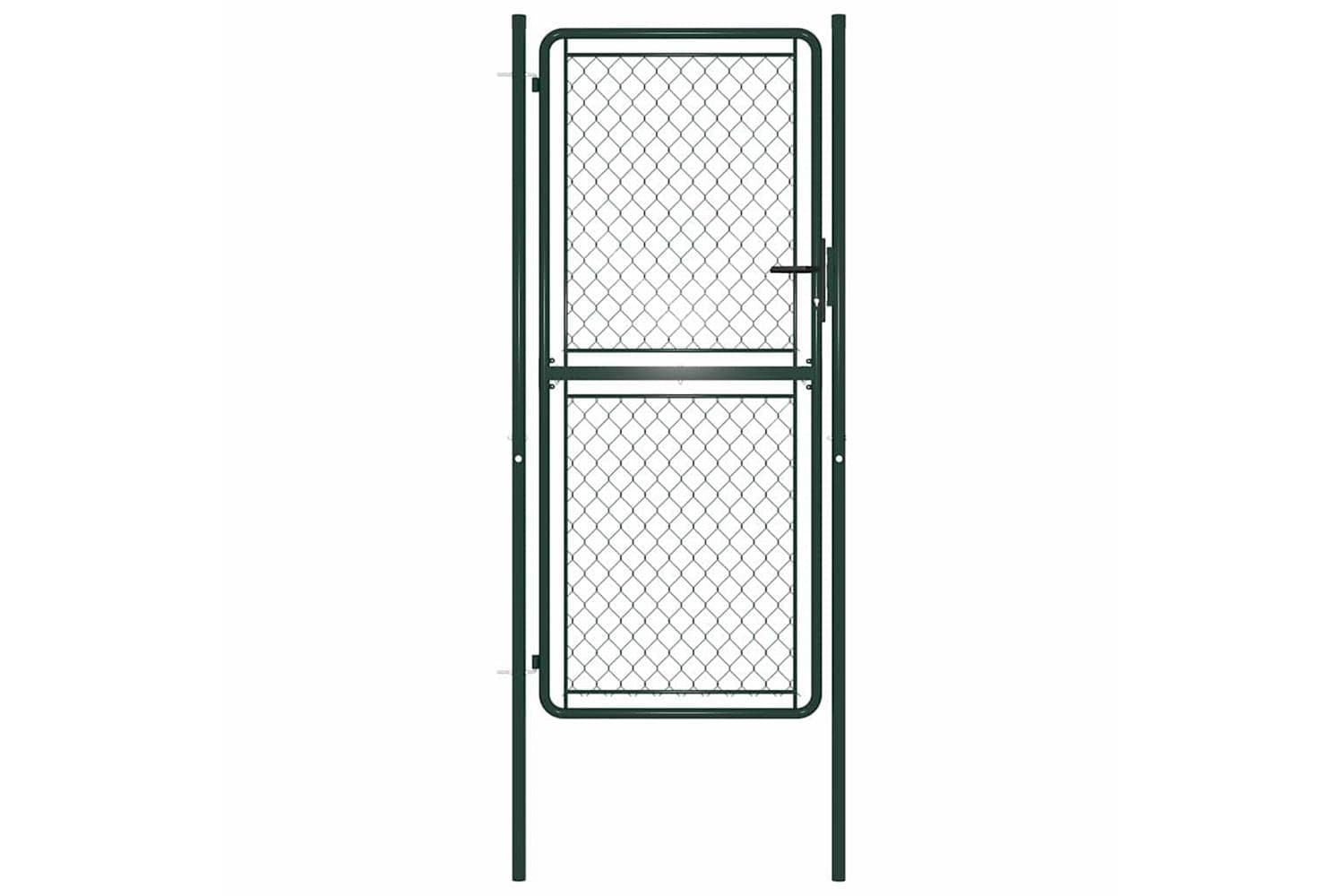 vidaXL 144406 Garden Gate Steel 100x175cm Green