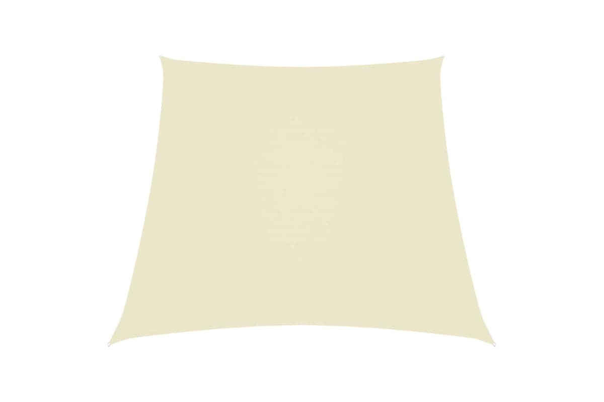 Vidaxl 135243 Sunshade Sail Oxford Fabric Trapezium 3/5x4 M Cream