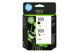 HP 305 Original Ink Cartridges | Black/Tri-Colour | Pack of 2