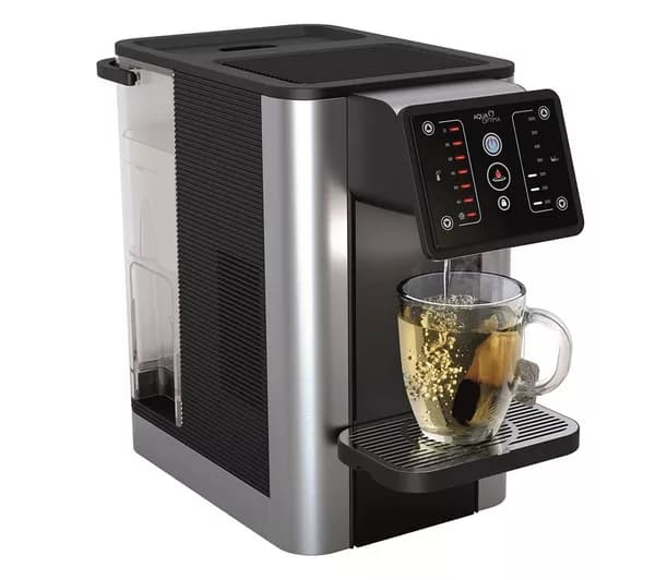 AQUA Aurora Hot & Chilled Filtered Water Dispenser - Silver & Black