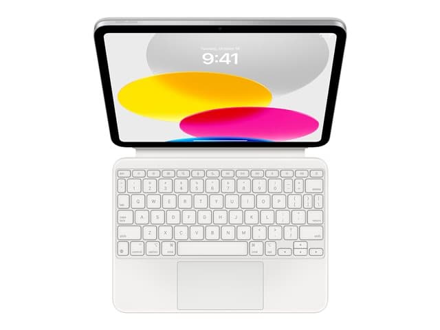 APPLE - Magic Keyboard Folio - keyboard and folio case - with trackpad - QWERTY - International English Input Device